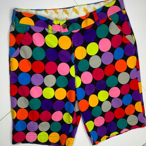 Loudmouth Other - LOUDMOUTH GOLF SHORTS POLKA DOT 90S RETRO COLOR 32
